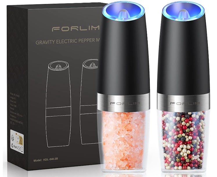 FORLIM Electric Salt and Pepper Grinder Set