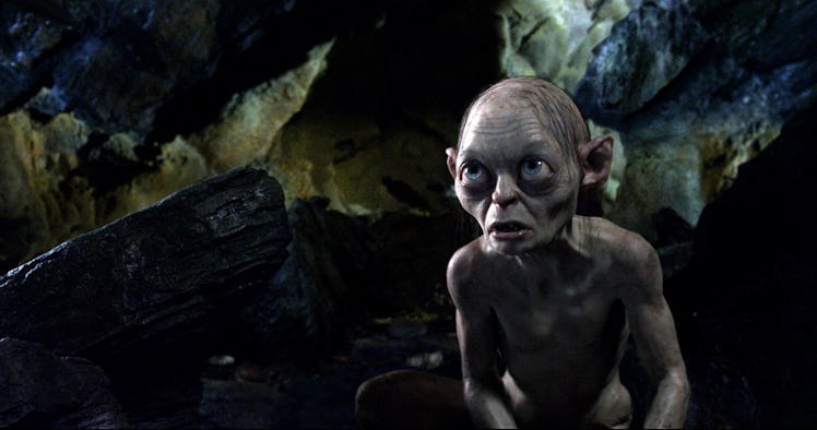 Andy Serkis as Gollum in The Hobbit: An Unexpected Journey