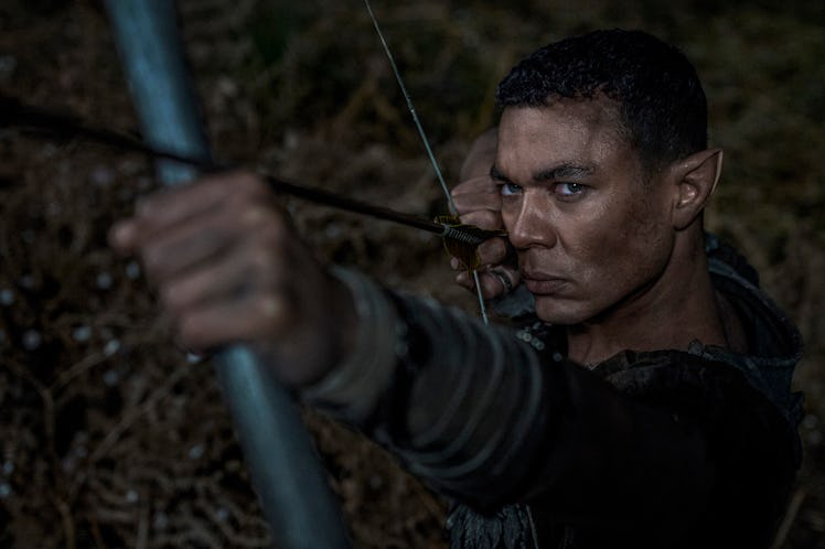 Ismael Cruz Cordova as Arondir in The Lord of the Rings: The Rings of Power