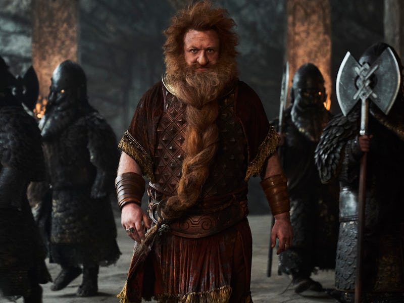 Owain Arthur in The Lord of the Rings: The Rings of Power