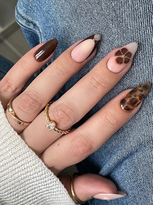 Brown Nail Ideas For The Coziest Fall Manicures