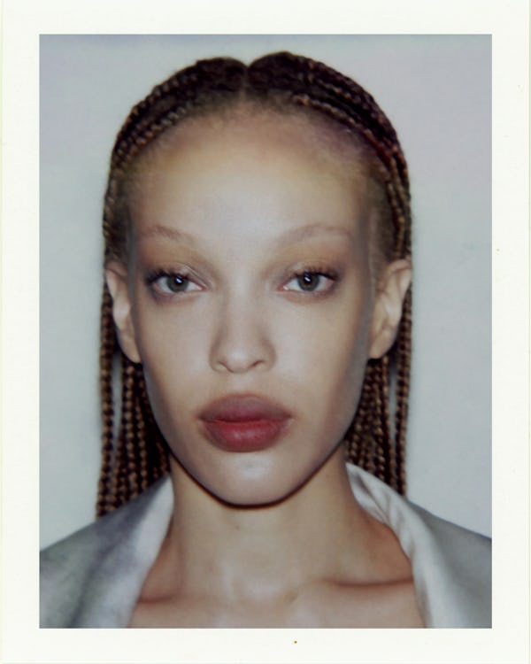 Bitten lips at Grace Ling.