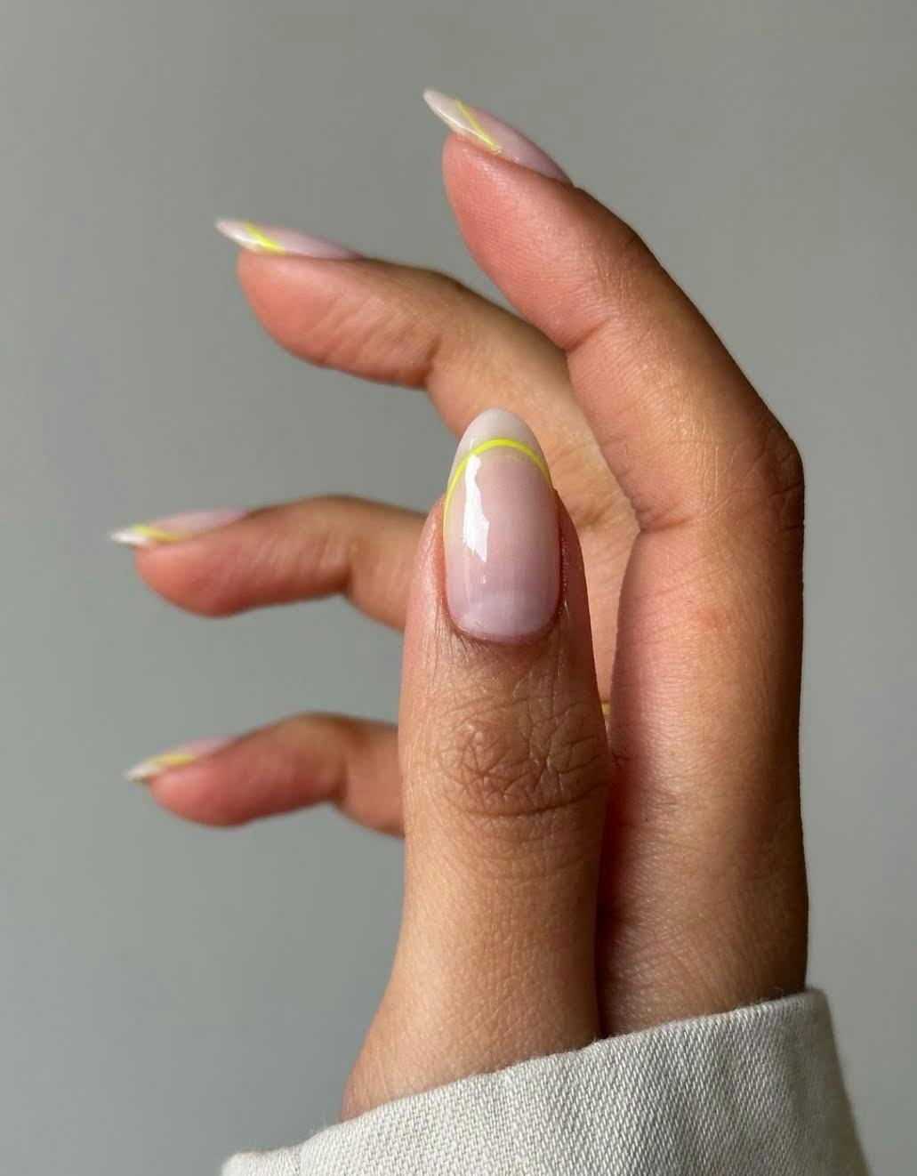 &ldquo;Floating French tip manicures&rdquo; are trending.