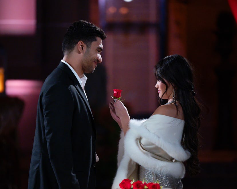 Jenn and Jonathon on The Bachelorette. Photo via ABC