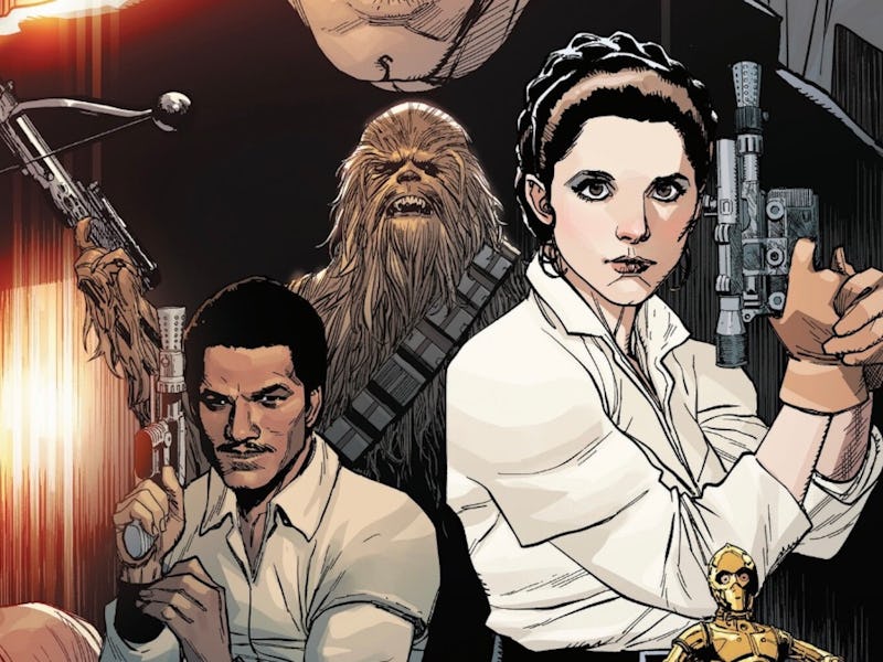 A detail of Star Wars #50 from Marvel Comics.