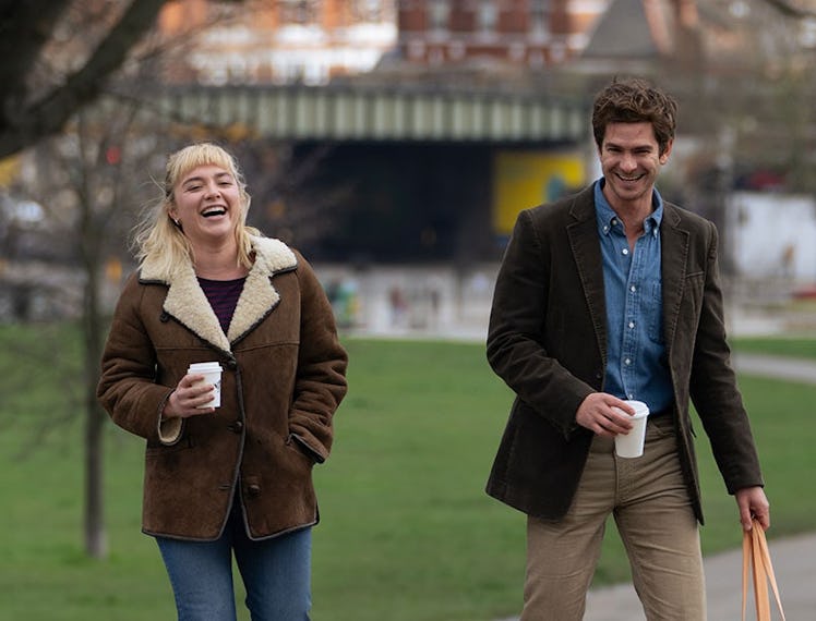 Florence Pugh and Andrew Garfield in We Live in Time