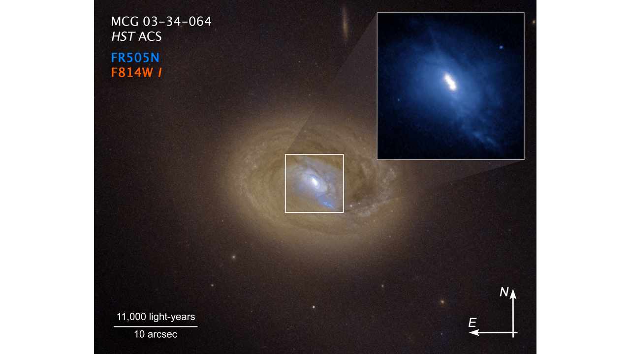 Look! Astronomers Have Never Seen A Pair Of Supermassive Black Holes So Close Together