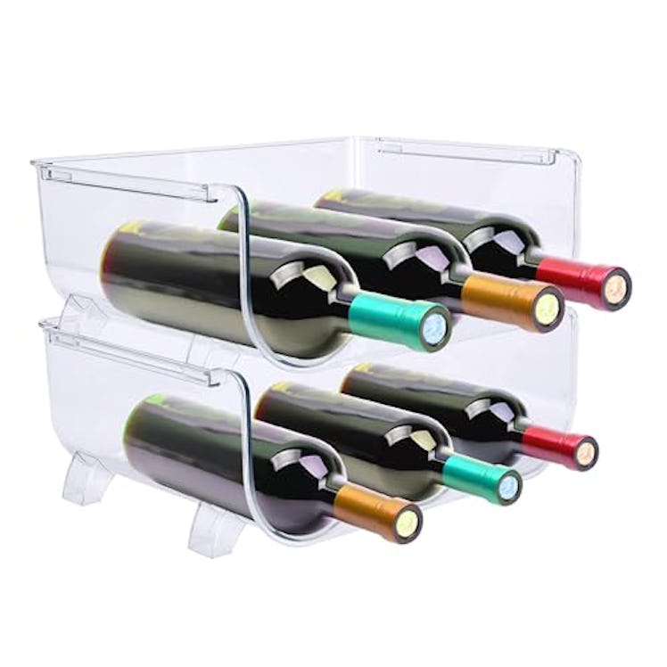 Vdomus Plastic Wine Rack (Set of 2)