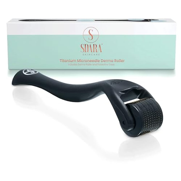 Sdara Black Derma Roller Microneedling Roller