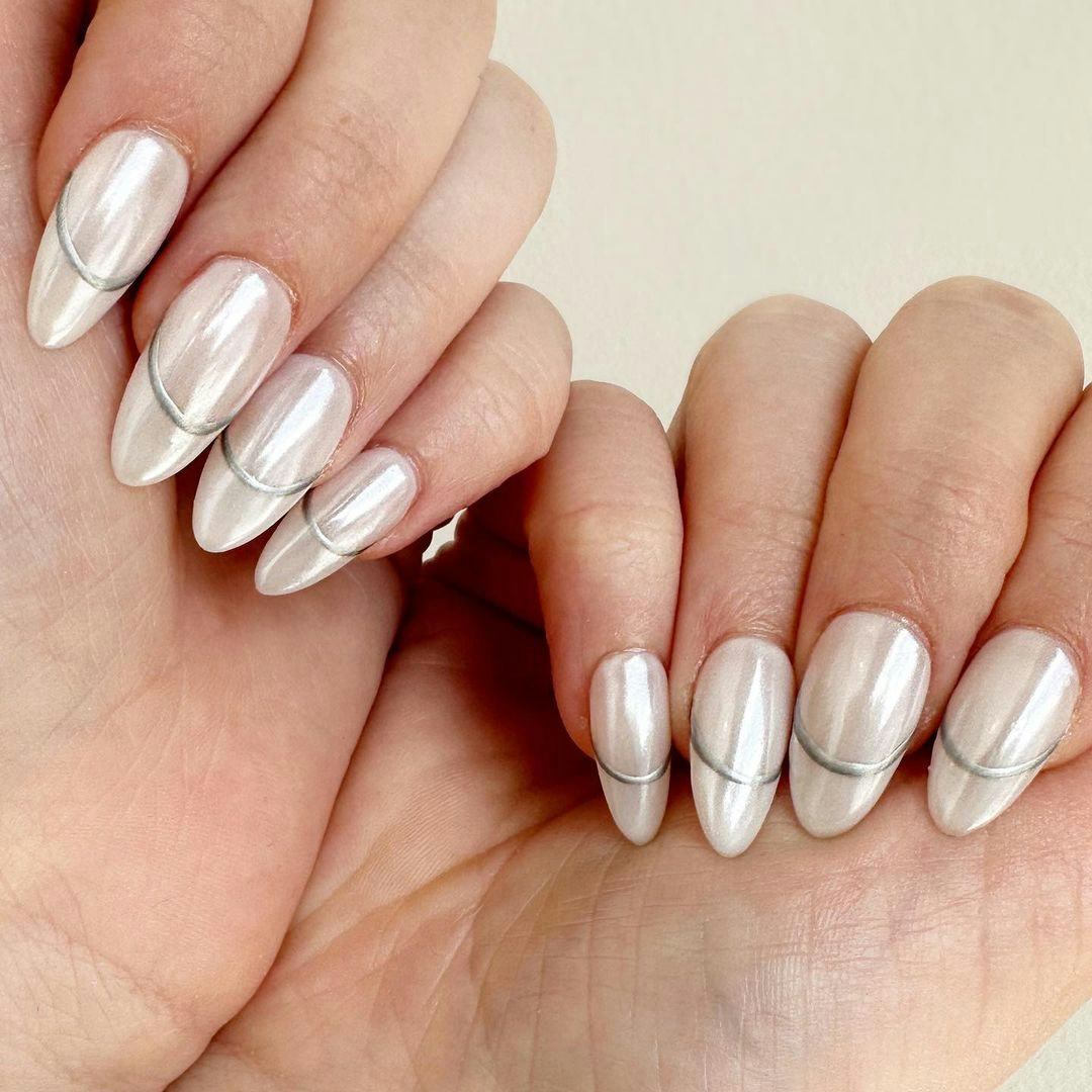 &ldquo;Floating French tip manicures&rdquo; are trending.