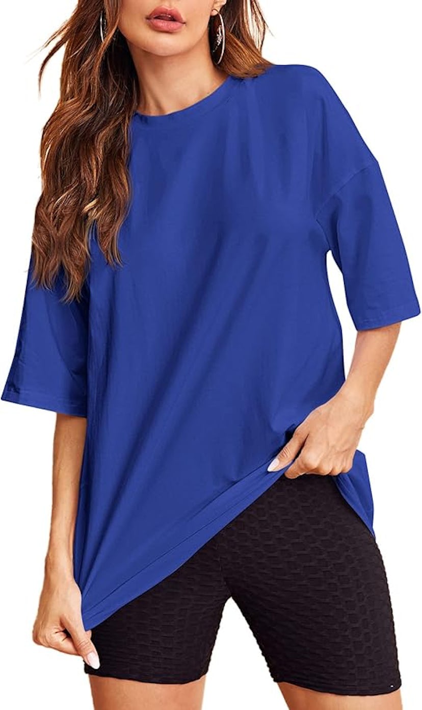 Verdusa Oversized Tunic Tee 