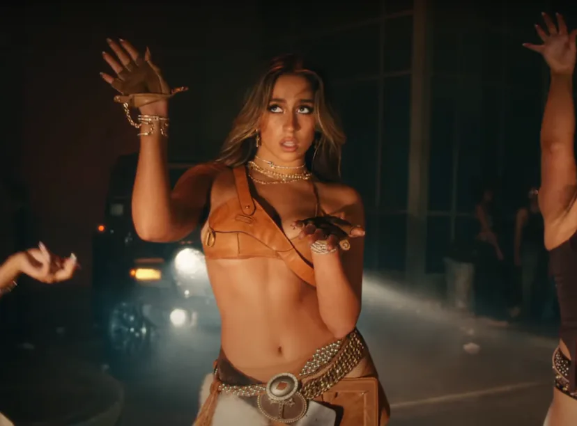 Tate McRae's "It's OK I'm OK" music video has Britney Spears Easter eggs.