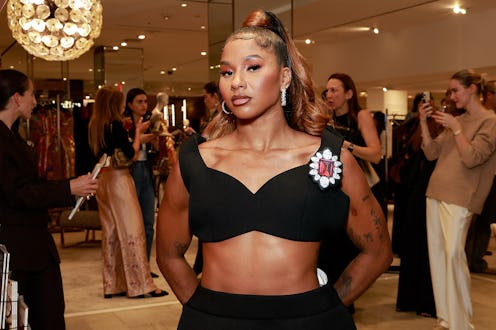 Jordan Chiles at NYFW S/S 2025.