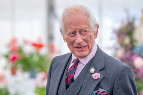 King Charles III at a royal event.