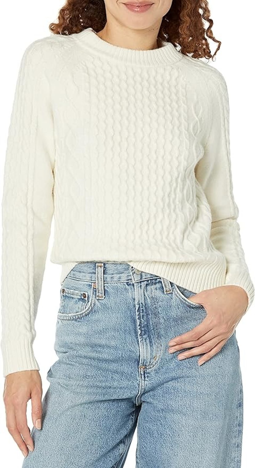 Amazon Essentials Stitch Cable Sweater