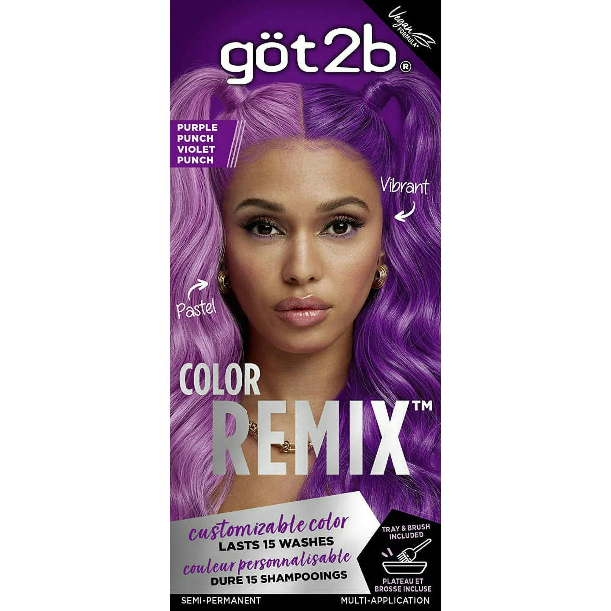 göt2b Color Remix, Customizable Semi-Permanent Hair Color