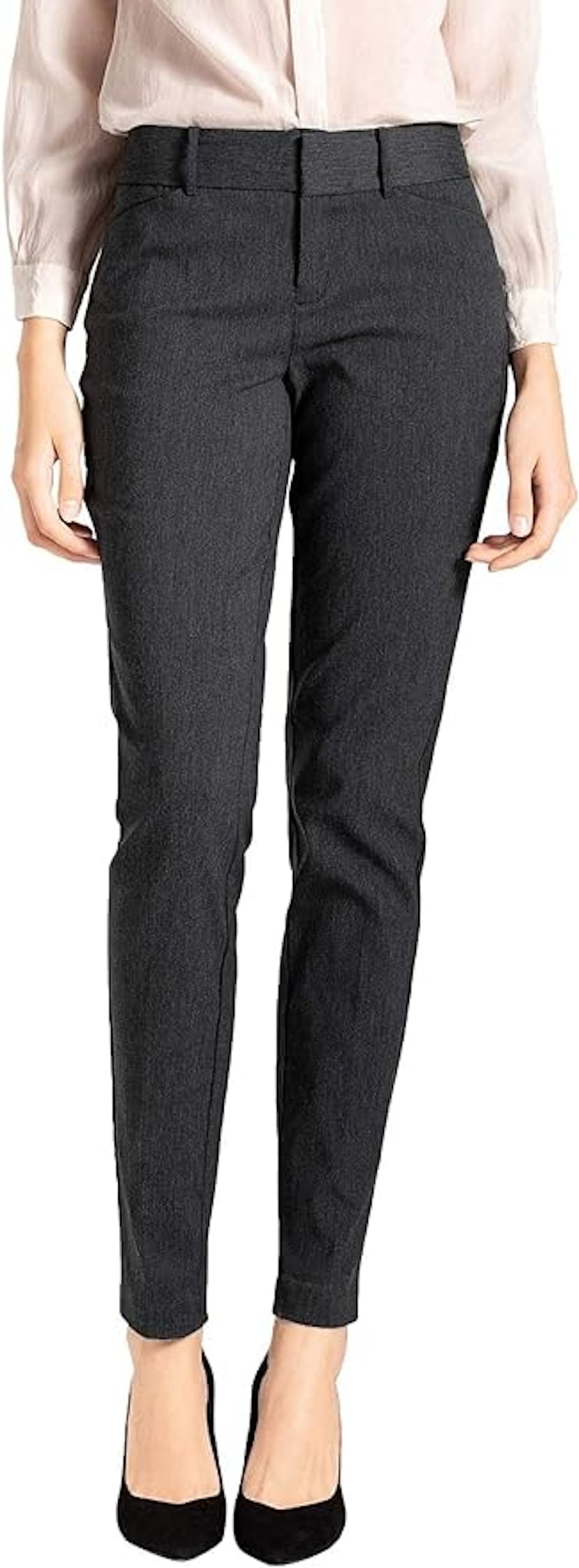 SATINATO Slim Solid Trousers