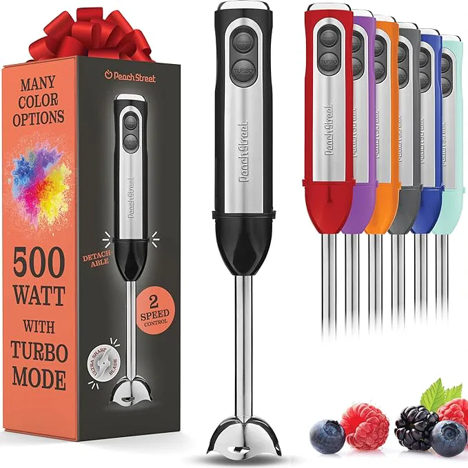 Peach Street Powerful Immersion Blender