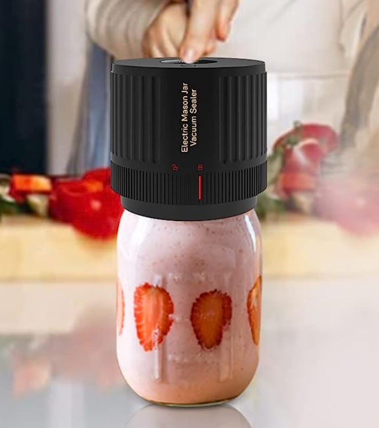 LOVE MOMENT Electric Mason Jar Vacuum Sealer Kit