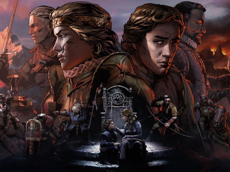 artwork from Thronebreaker The Witcher Tales