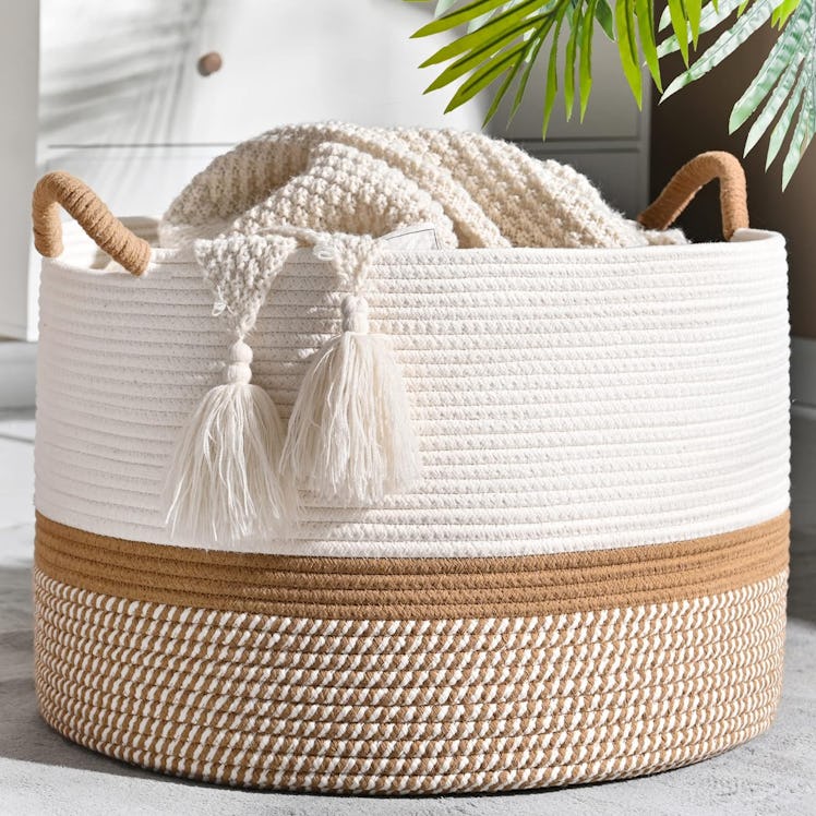 KAKAMAY Woven Storage Basket