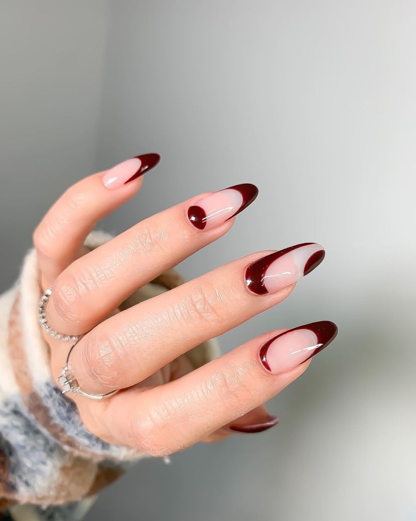 Maroon Nail Designs That Wow in Fall