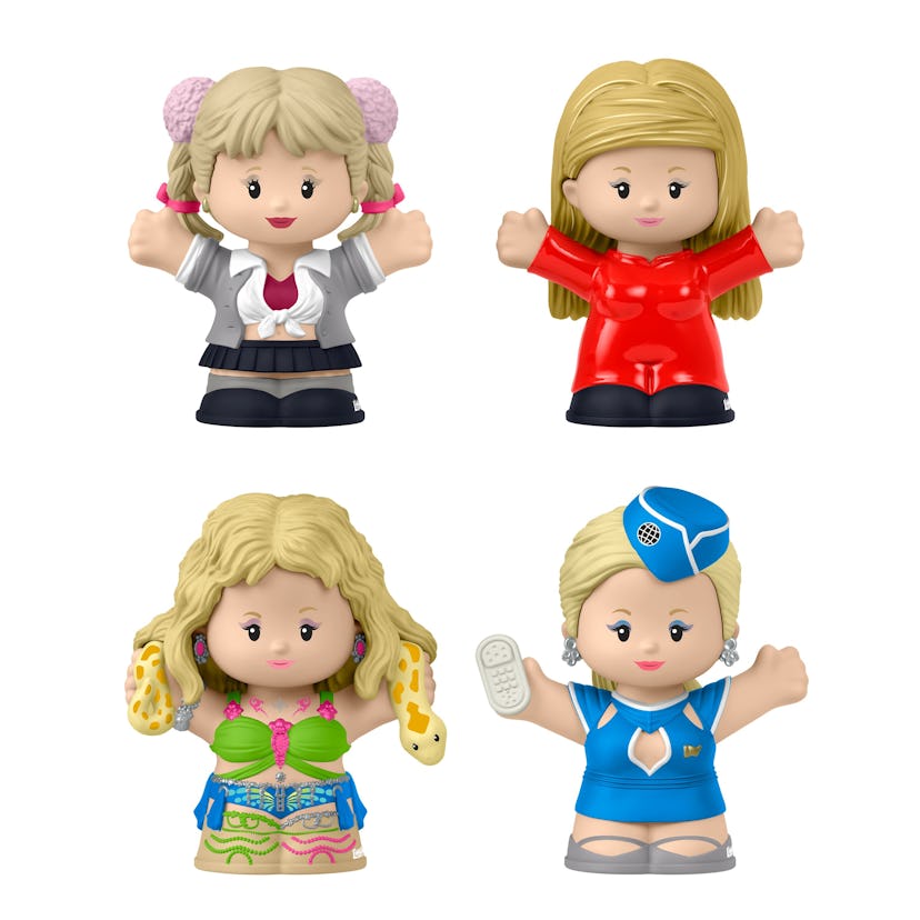 Fisher-Price Collector Britney Spears Figures - 4pk