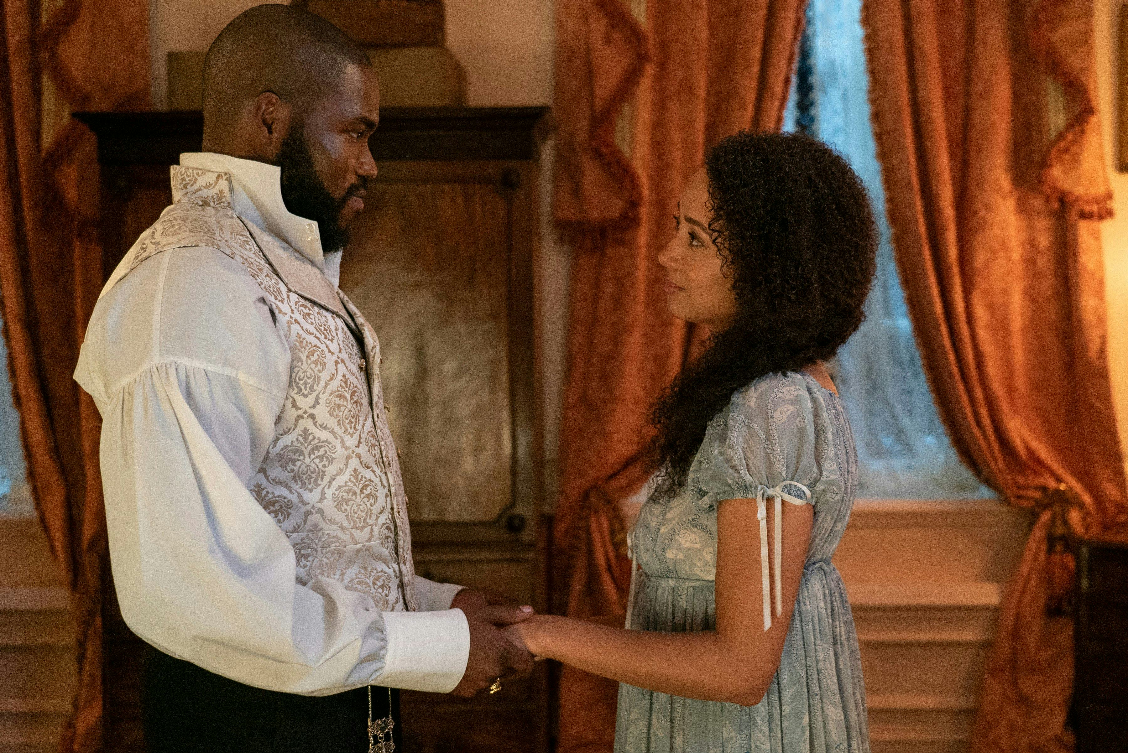 Two Bridgerton cast members, Martins Imhangbe and Emma Naomi, shared their hopes for Season 4.