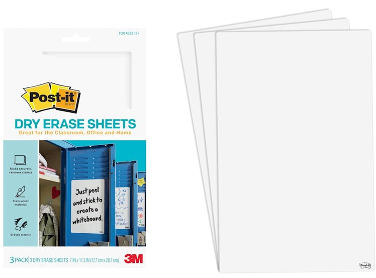 Post-it Dry Erase Sheets (3-Pack)