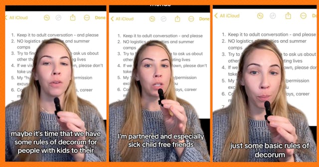 After hearing some discourse about kid-free and unpartnered people, one TikTok creator, @circulargur...