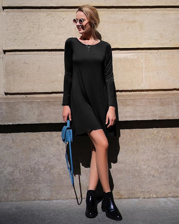 HiMONE Long Sleeve Dress