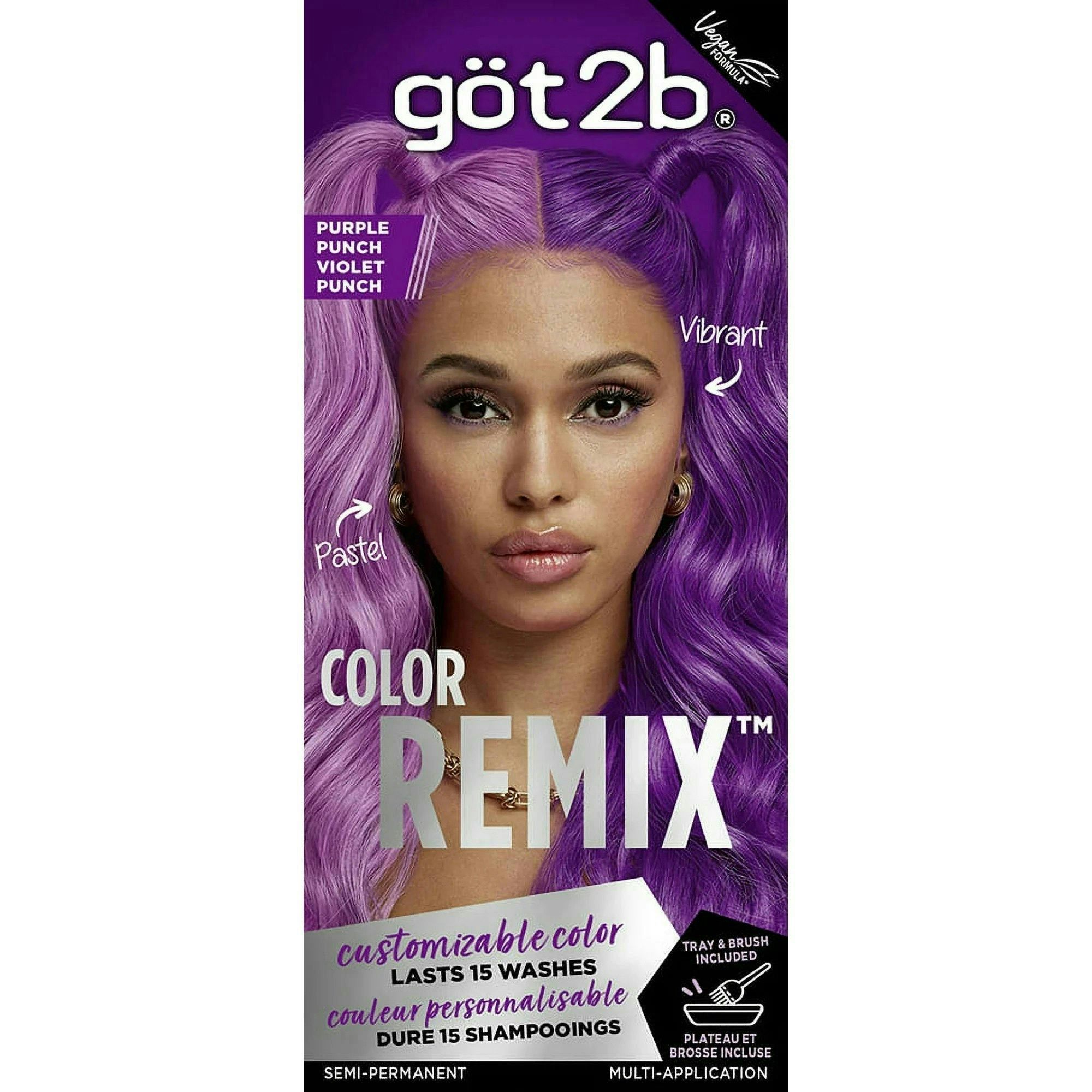 göt2b Color Remix, Customizable Semi-Permanent Hair Color