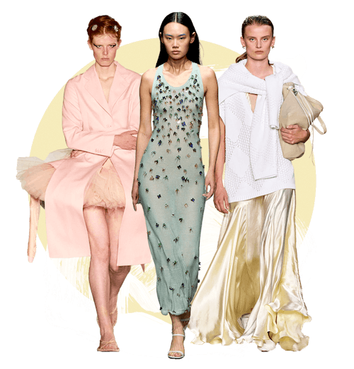 London Fashion Week Spring/Summer 2025's Trends Meld The Old & New
Worlds