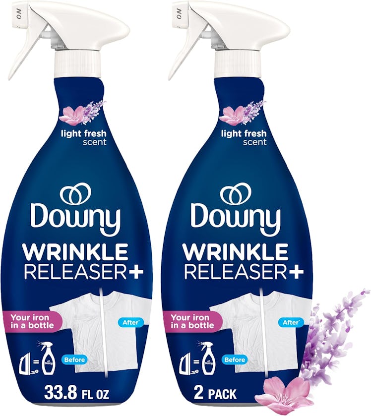 Downy No-Iron Wrinkle Release Spray (2-Pack)