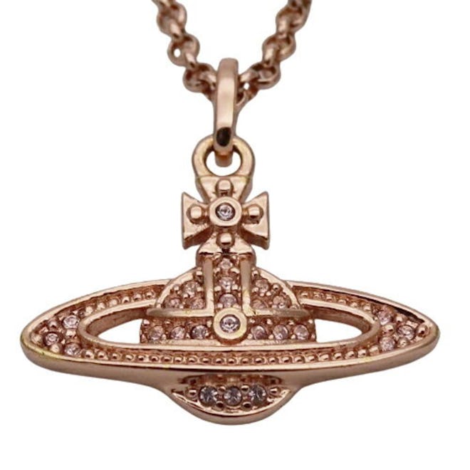 Vivienne Westwood Pink Metal Necklace