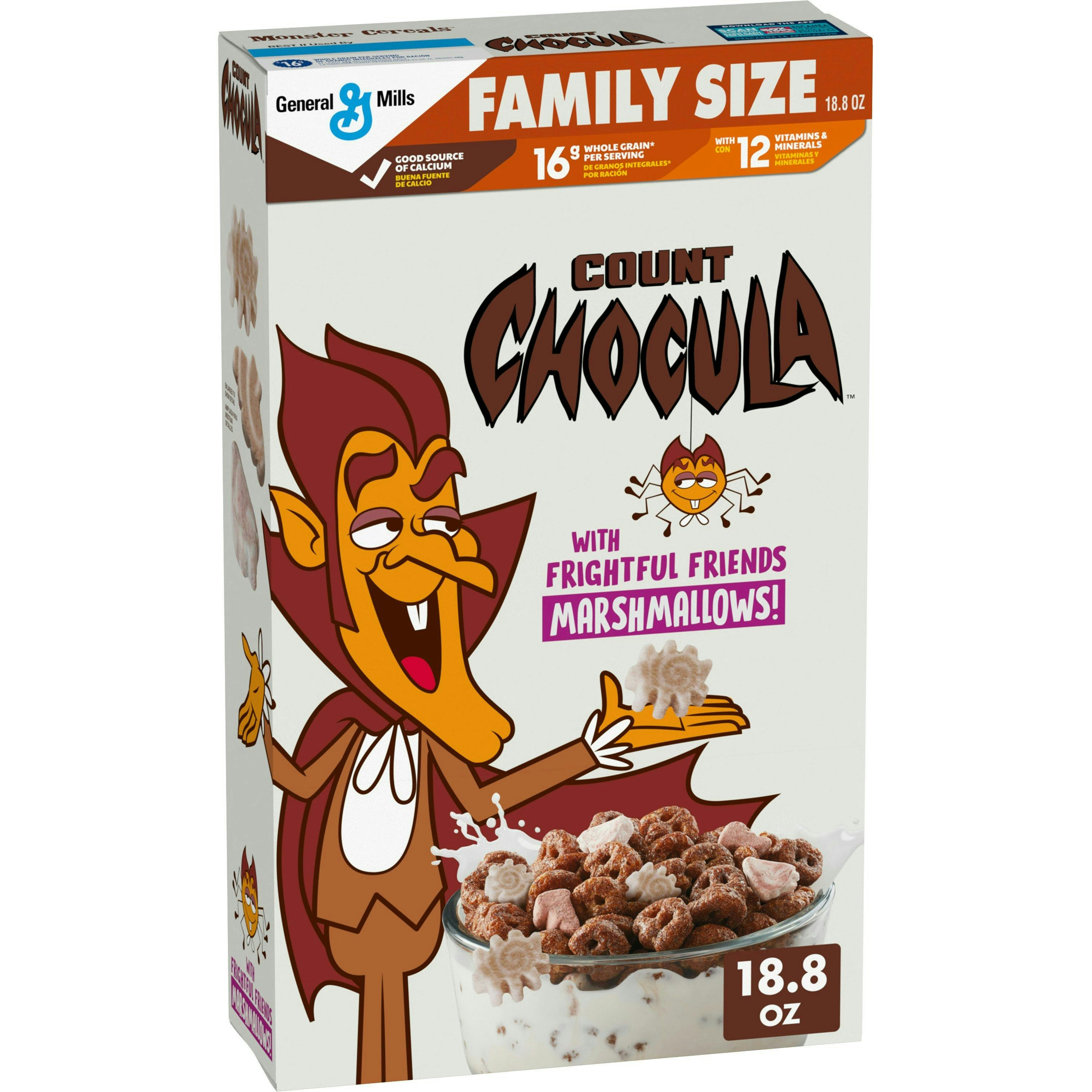 Count Chocula Cereal with Frightful Friends Marshmallows