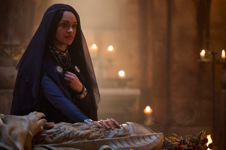 Míriel (Cynthia Addai-Robinson in 'Rings of Power' Season 2.
