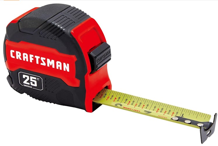 CRAFTSMAN 25-Ft Tape Measure with Fraction Marketing