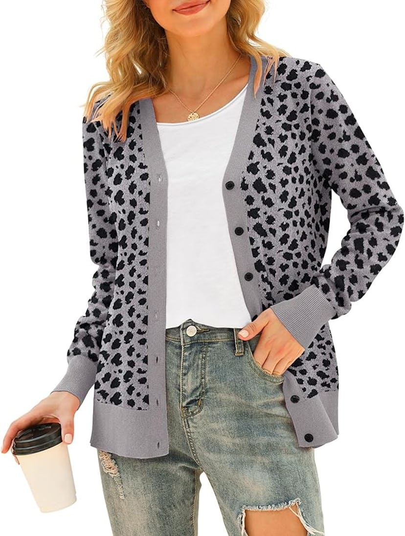 VIISHOW V-Neck Button Down Cardigan