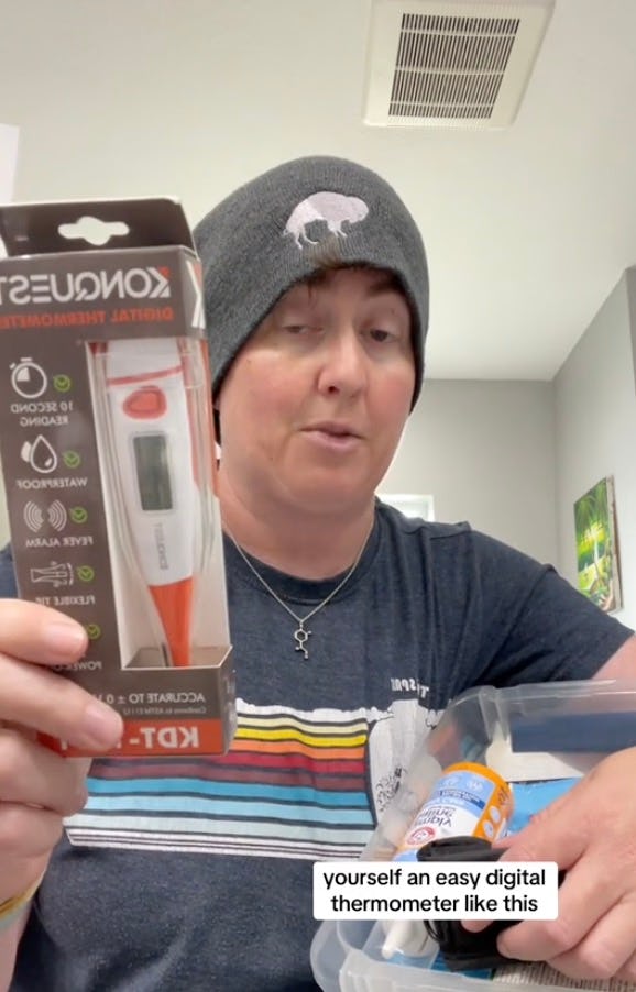 This TikTok Doctor's "Flu Box'" Is What Every Parent Needs Before Sick Season Really Kicks In