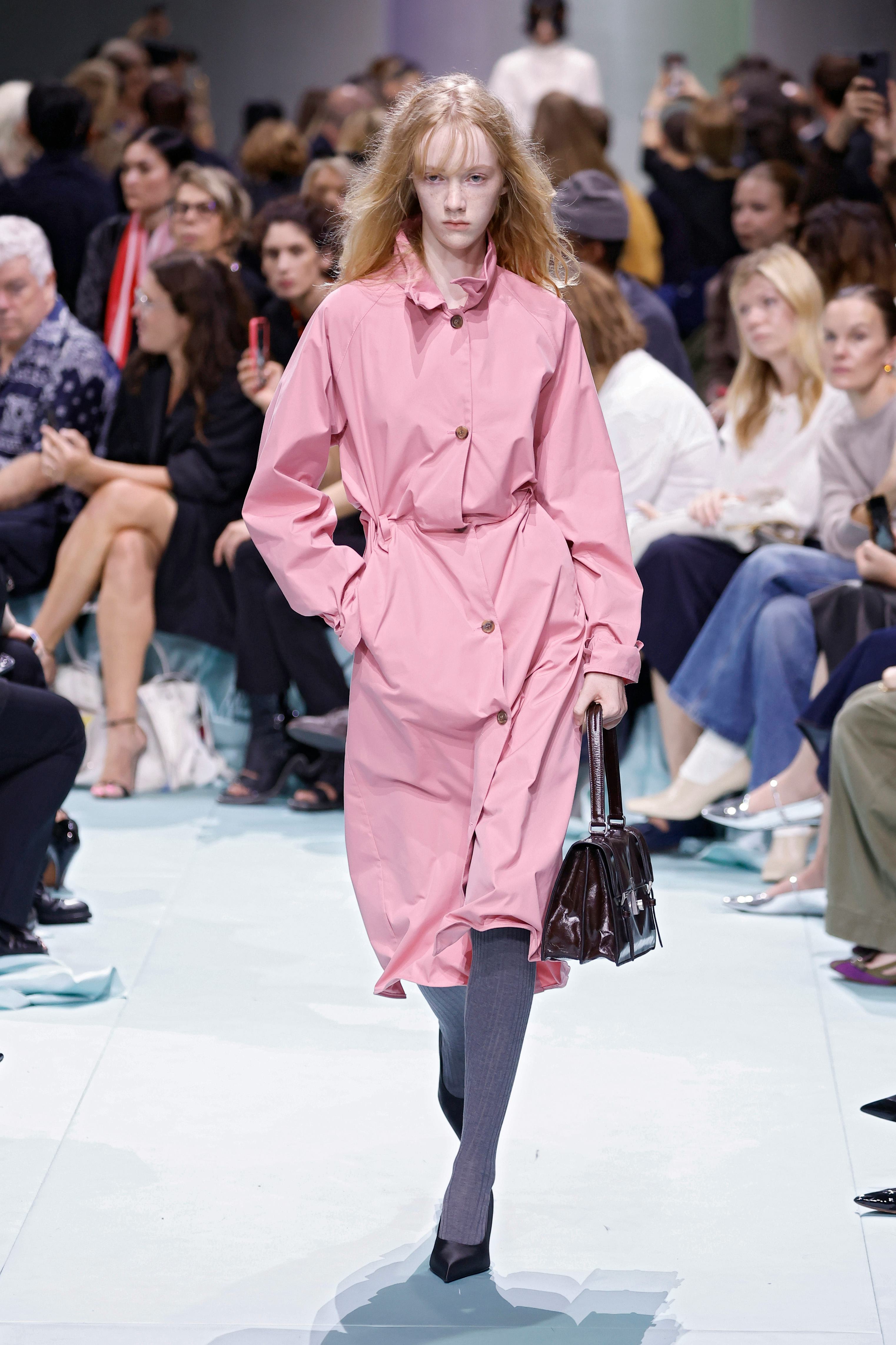 At Prada Spring 2025, a Mashup of Eras & Elegance With Edge