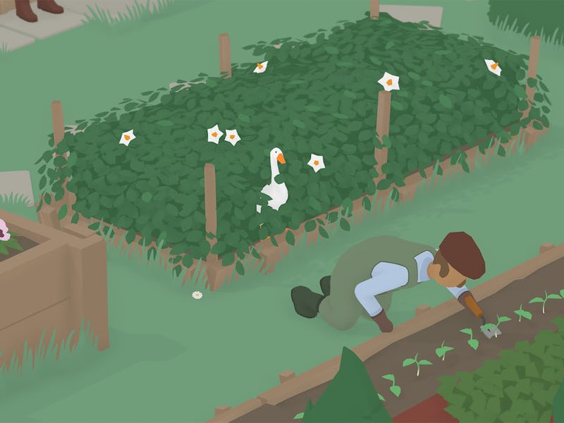 screenshot from Untitled Goose Game