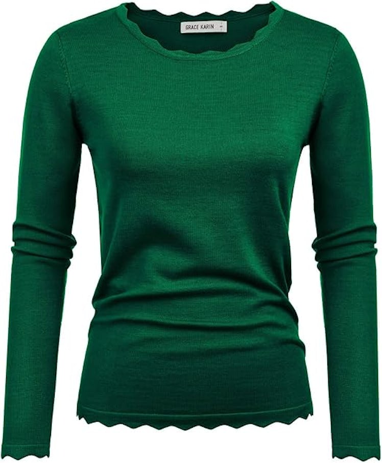 GRACE KARIN Long Sleeve Sweater