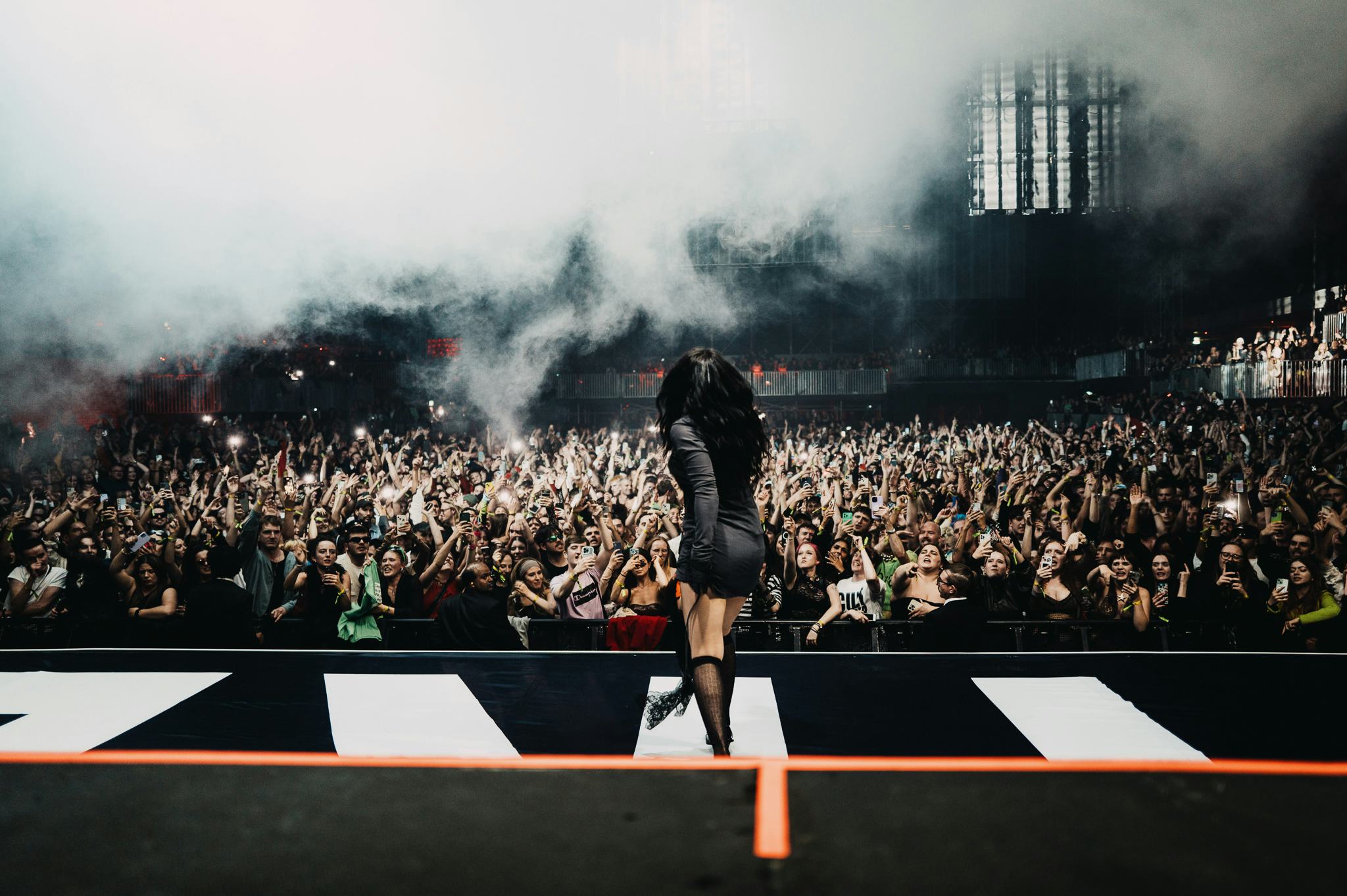 Charli XCX performs in London for H&amp;M&rsquo;s new campaign.