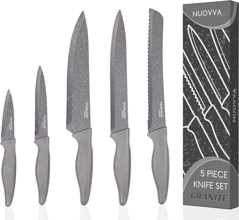 nuovva Professional Kitchen Knife Set (5-Pieces)