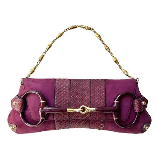 Gucci Horsebit Chain Handbag