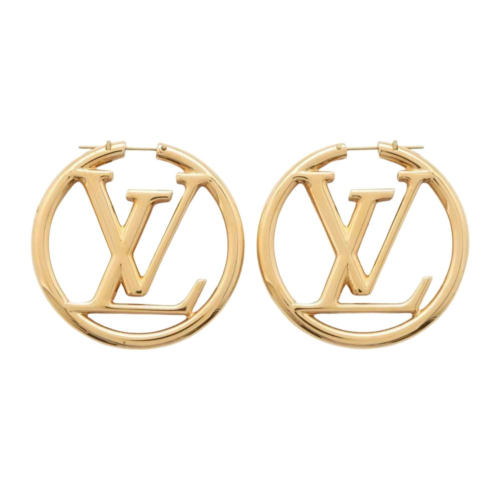 Louis Vuitton Gold Metal Louis Vuitton Earrings