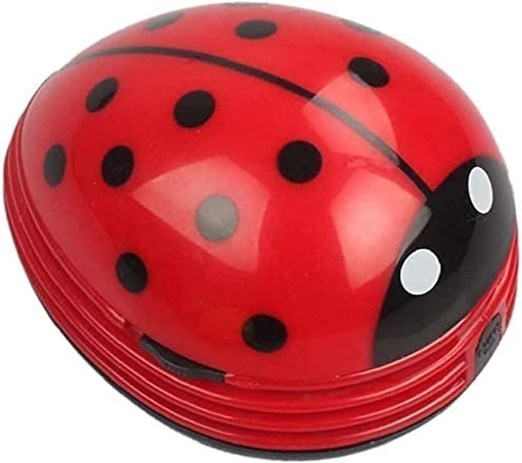 E ECSUM Ladybug Desk Vacuum