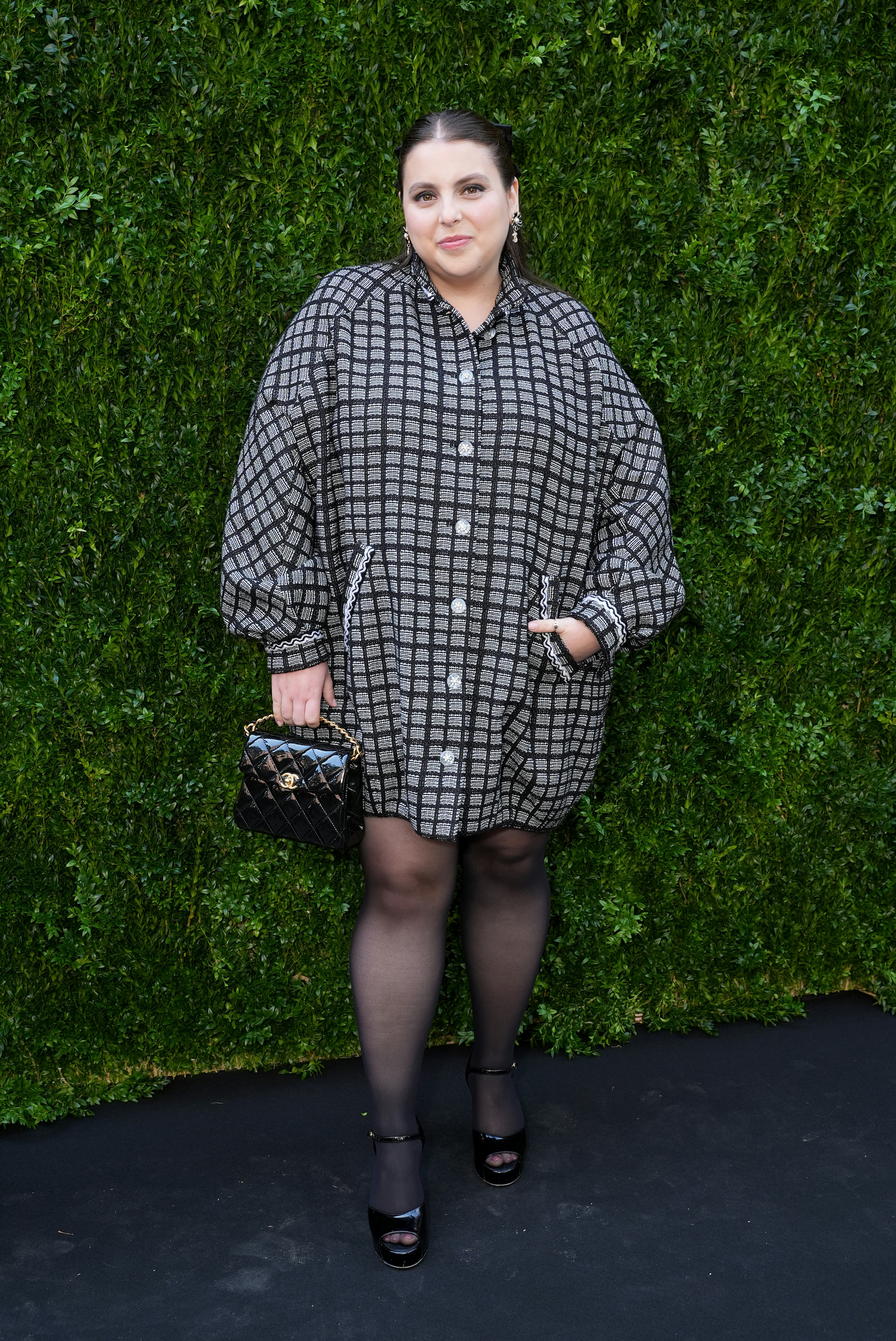 Beanie Feldstein attends Through Her Lens: The Tribeca Chanel Women’s Filmmaker Program luncheon.