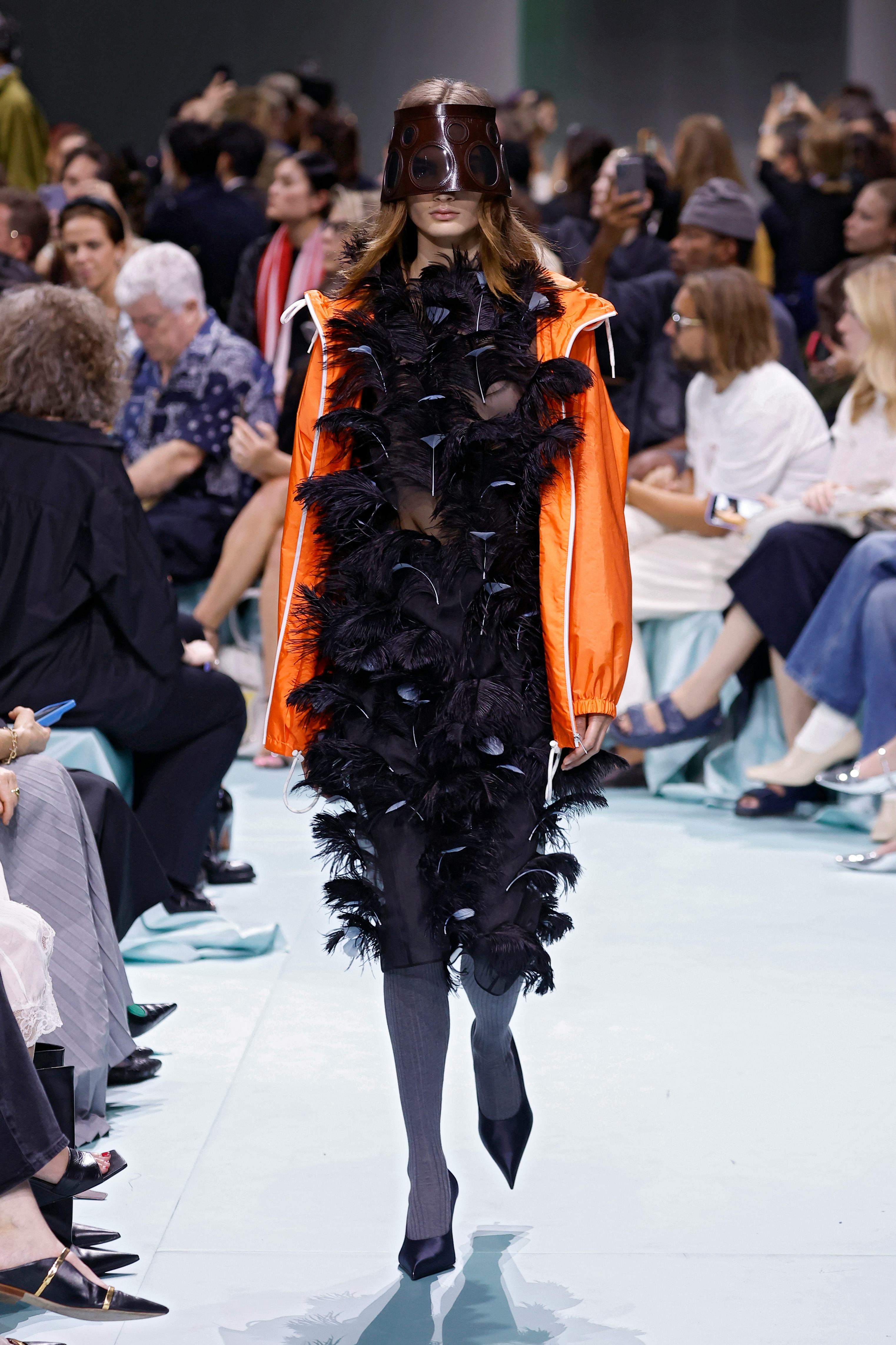 At Prada Spring 2025, a Mashup of Eras & Elegance With Edge